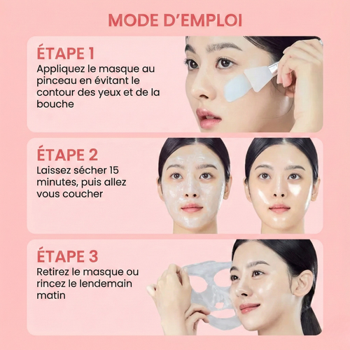 Masque de Nuit Enveloppant au Collagène