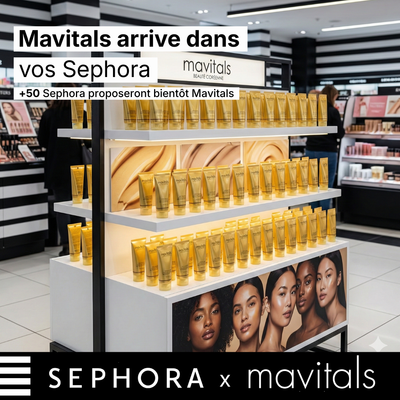 Masque enveloppant  au curcuma et à l'acide kojique