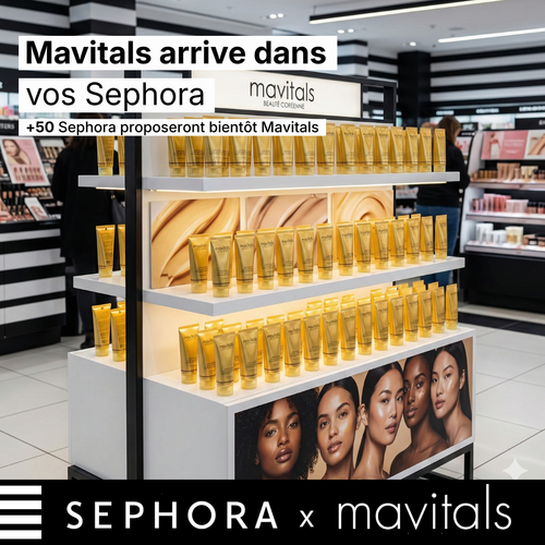 Masque enveloppant  au curcuma et à l'acide kojique