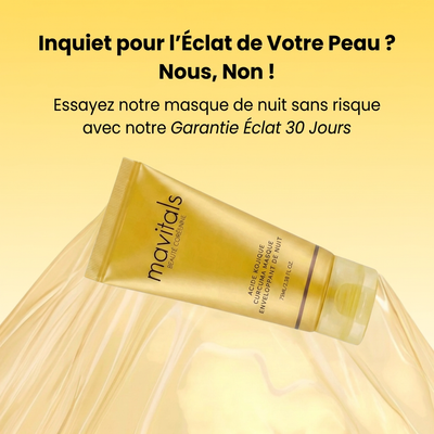 Masque anti-taches au curcuma et à l'acide kojique